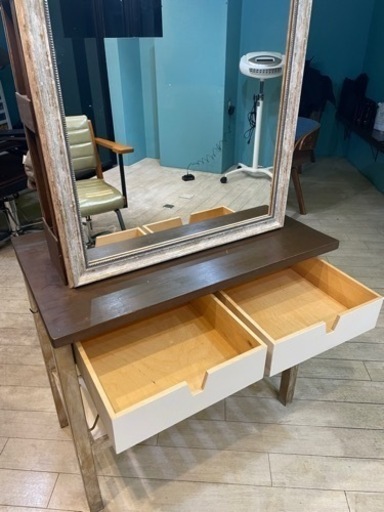 自作の美容室セット面　2面