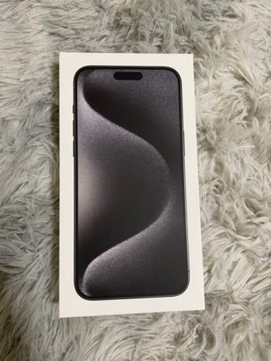 iPhone15ProMAX ブラックチタニウム　256GB