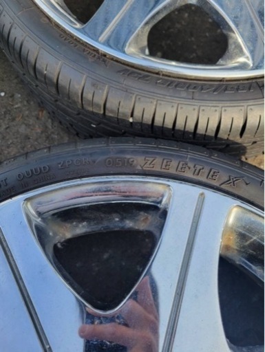 タイヤ ホイール付き16インチ4本 0519ZEETEX 165/40186-79V