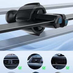 【新品・未使用】2 in 1 / 車載スマホホルダーの画像