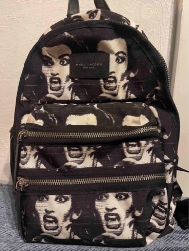 マークジェイコブス　マリアカラス　ブラック　リュック　レア