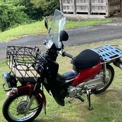 カブ110 無事故タイヤ前後新品、運送も手配します