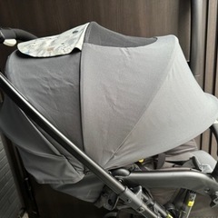 ベビーカー　アップリカ　カルーンエアー　※説明書&荷物用フック付きの画像