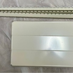 スチールラック　30cm×45cm 3段　白　高さ75cm