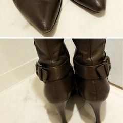 DIANA ブラウン　ロングブーツ　23.0の画像
