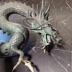 龍 竜 ドラゴン ジャンク品 青銅 蛇口 吐水口 神社 お寺 骨董品 彫刻 置物