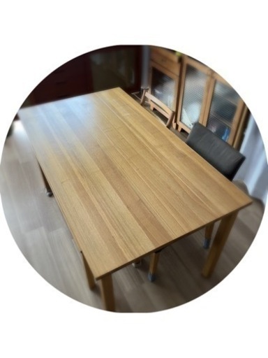 無印良品　ダイニングテーブル　椅子(任意)