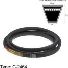 C2464 V-ベルト ドライブベルト 2464mm内周 ゴム ...