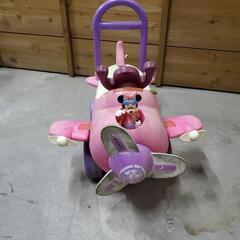 ミニーちゃん手押し車　乗用玩具
