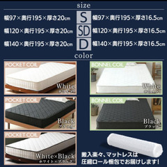 中古マットレスあげます　シングル　黒色