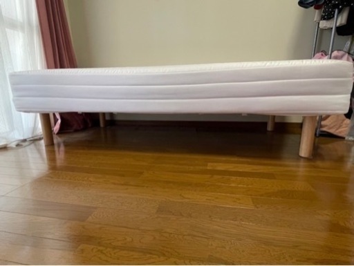 【お話し中】無印良品　脚付マットレスベッド　シングル