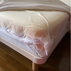 地域限定送料無料❗️無印良品　脚付マットレスベッド　シングル✨ お話し中】無印良品 脚付マットレスベッド シングル