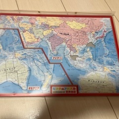 ピクチュアパズル世界地図の画像