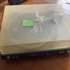 【決まりました】レコードプレーヤー