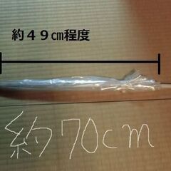 【取引成立】●無料● ビニール 雨傘（小さめ） 1本 差し上げます。