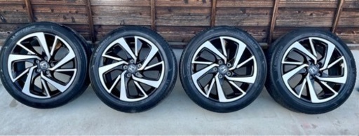 ホンダヴェゼルRS 225/50R18 7.5J 5Hミシュランタイヤ4本セット