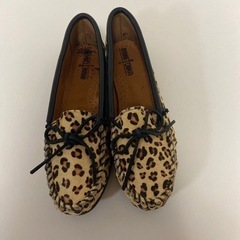 【未使用】【長期保管品】ミネトンカモカシン　レオパード　wome...