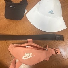 ★美品　Adidas golf帽子/Adidas ゴルフベルト/...