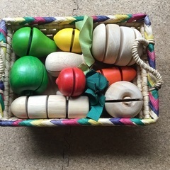 ままごとサクサク　木製玩具