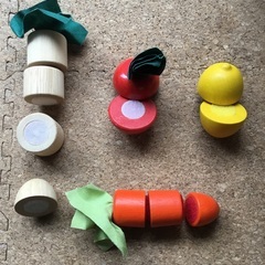 ままごとサクサク　木製玩具の画像
