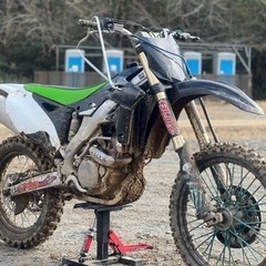 KX250f ‘13エンデューロ、クロカン向け　18インチ化の画像