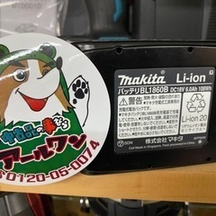 🌲【電動工具】18V ６Aｈmakitaバッテリ 5-2【電動工具高価買取･地域最大の販売面積アールワン田川】の画像