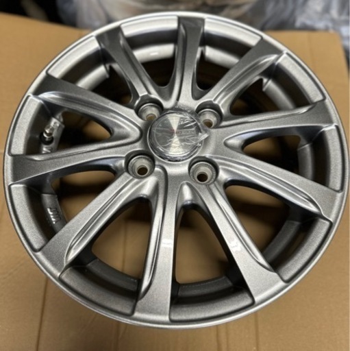 新品未使用 社外アルミホイール WEZEN(ウェーゼン) 14×4.0J 100 4H 45 4本セット