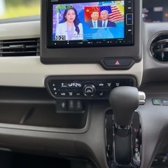 N-BOX！走行7800キロ！ナビ、地デジ、両側パワスラ！ターボ！車検8年7月！の画像