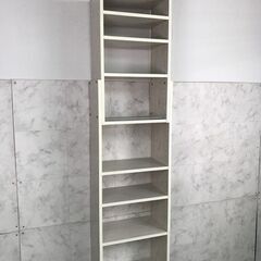 【新品】　天井つっぱり書棚  oak　【アウトレット】の画像