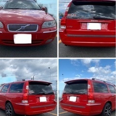 🉐H20ボルボV70CLASSIC 2,430cc9.5万㌔‼️車検なし、サンルーフ‼️地デジナビの画像