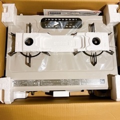 [美品]都市ガス用コンロ リンナイ★水無し片面焼グリル★ 一体型...