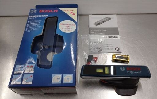 未使用品 BOSCH ミニレーザーレベル GLL1P 測定器具