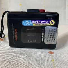 🆓Panasonic カセットレコーダーもらってください