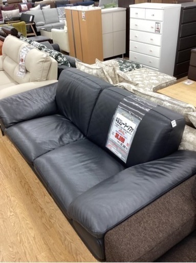 KI-74【新入荷 リサイクル品】ソファベッド 黒