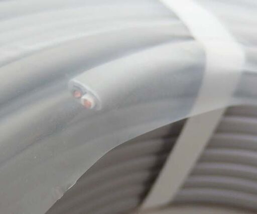 YAZAKI VVFケーブル 2芯×2.0mm 100m 灰 VVF 2×2.0 概算11kg 23年4月製造 配電用電線 矢崎エナジーシステム 札幌市 屯田店