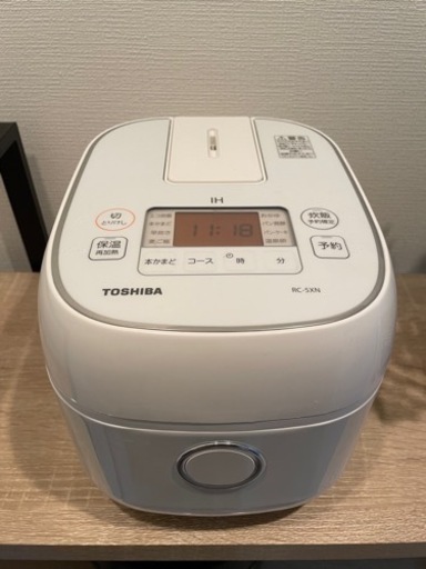 (受付終了)IH東芝炊飯器【3合炊】