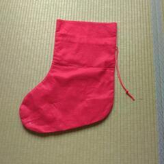 サンタブーツ　クリスマスブーツ　袋　の画像