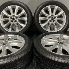 【BS DUELER H/L 225/55R19】夏タイヤ【MAZDA CX-5/CX-8 純正ホイール 19インチ 7J5HPCD114.3+50】20年製　(MTJ483)クレジットカード QRコード決済可能