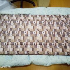 シングル　敷布団　190cmX100cmX5cm　掛布団190cmX120cmX3cmの画像