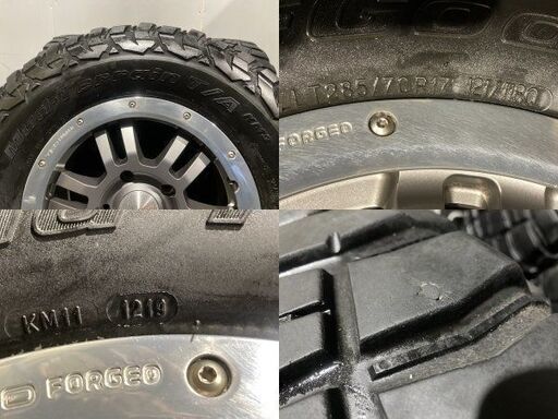 BFGoodrich Mud-Terrain T/A LT285/70R17 夏タイヤ トヨタ純正ホイール
