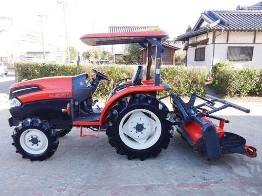 【中古販売】クボタトラクター KL27R 27馬力 697時間 動作確認済