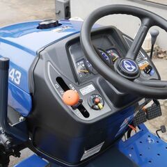 最新機種 イセキ トラクター TQ143 14馬力 23時間 パワステ 自動水平 小規模田畑 家庭菜園の画像