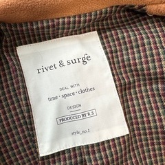 テディベアポケットコート【rivet&surge】の画像