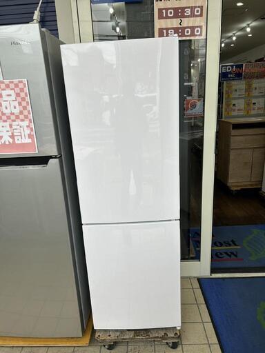 ★【マクスゼン】2ドア冷蔵庫　2021年製157L(JR160ML01)自社配送時代引き可※現金、クレジット、スマホ決済対応※【3ヶ月保証付き★送料に設置込み】
