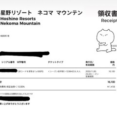 値下げ！ネコママウンテン　1日券×4