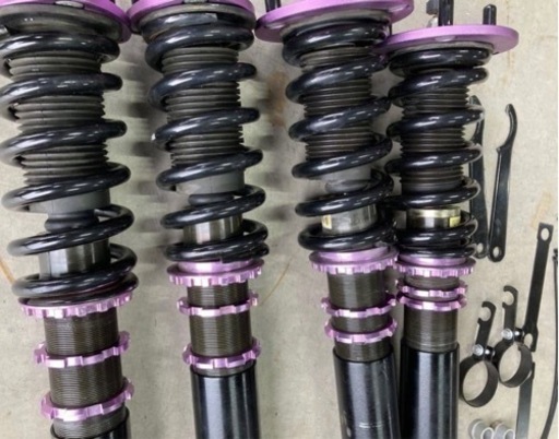 【最終値下げ】ARROWZ アローズ 車高調 フルタップ 全長調整式 サス ショック 1台分 GRS180、200 クラウン等に！