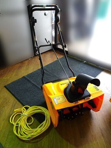 良品◆ HAIGE/ ハイガー 2.1馬力 家庭用 電動式除雪機【 HG-K1650】 除雪幅50cm 手押し式