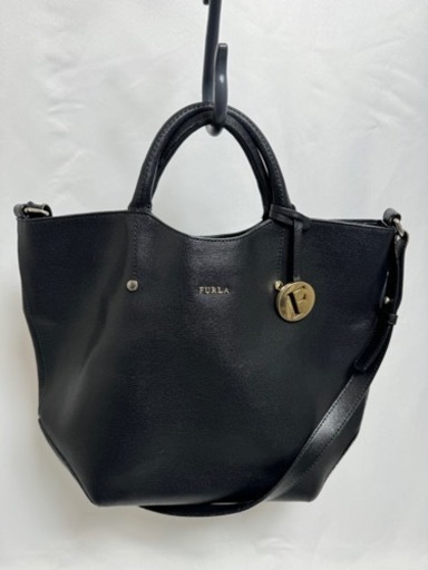 【美品】フルラ　アリッサ　サフィアーノ 2way ショルダーバック