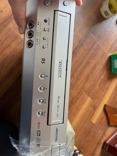 お値下げ東芝　TOSHIBA BS ARINA VHSーDVD Wデコーダー