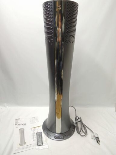 デロンギ☆空気清浄機能付き スリムファン 夏冬兼用 HFX85W14C (u)